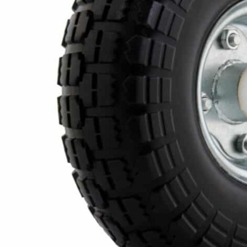 Roda completa de borracha maciça 9 Roda completa de borracha maciça 9