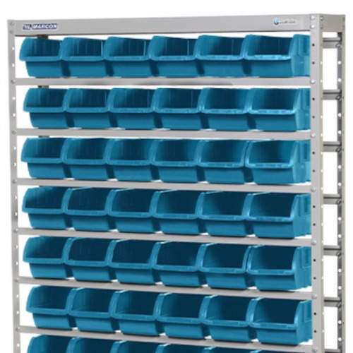 Estante metlica com 54 gavetas n 5 azul - EP54/5A                         