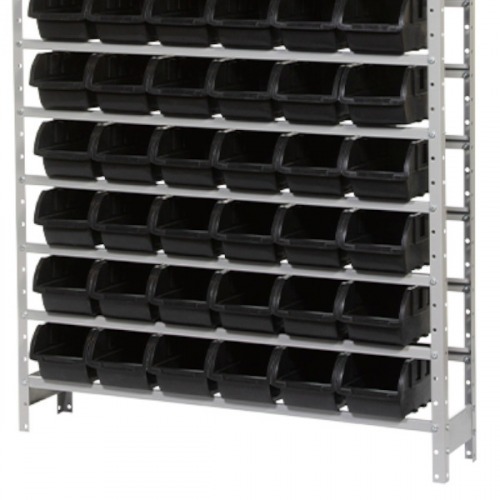 Estante met�lica para 54 gavetas n� 5 preta - EF54/5P