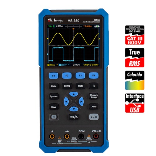 Osciloscpio digital porttil - MS-350