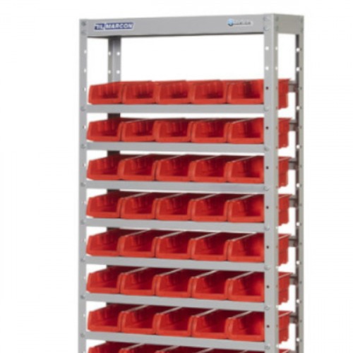 Estante metlica com 60 gavetas n 3 vermelha - EF60/3V