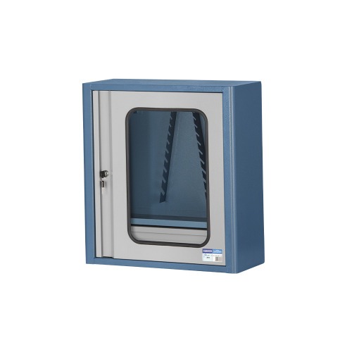 Armário para ferramentas com 1 prateleira 2 gavetas e porta com visor de vidro - AR-3 Armário para ferramentas com 1 prateleira 2 gavetas e porta com visor de vidro - AR-3