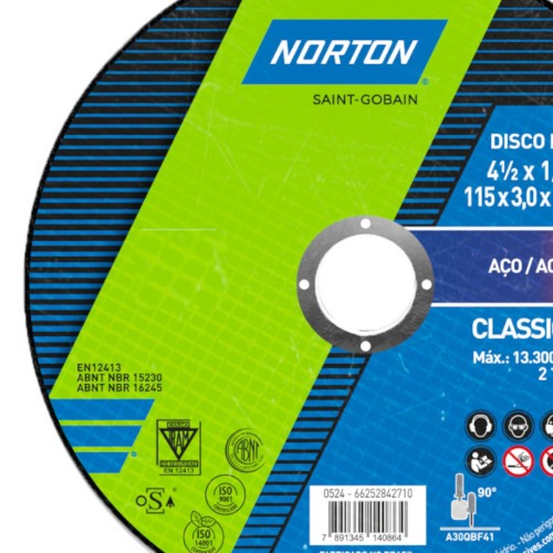 Kit 25 Discos de corte para ao 4.1/2 x 1/8 x 7/8