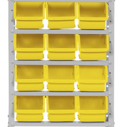 Estante metlica com 12 gavetas n 5 amarela - EF12/5AM