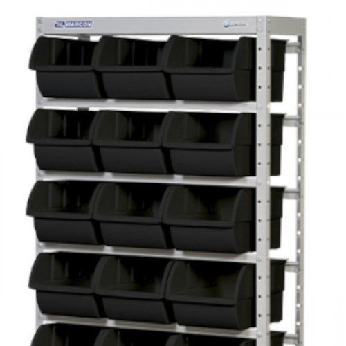 Estante metálica com 21 gavetas n° 7 preta - EP21/7P Estante metálica com 21 gavetas n° 7 preta - EP21/7P