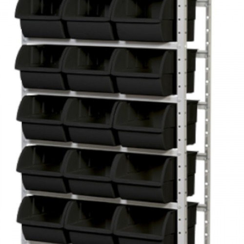 Estante metálica com 21 gavetas n° 7 preta - EP21/7P Estante metálica com 21 gavetas n° 7 preta - EP21/7P