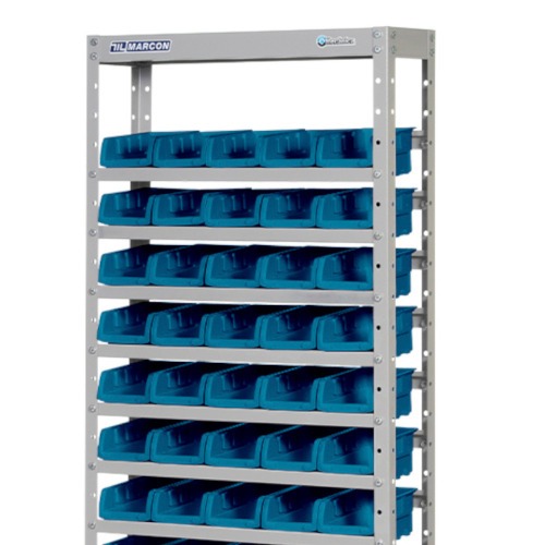 Estante met�lica com 60 gavetas n� 3 azul - EM60/3A