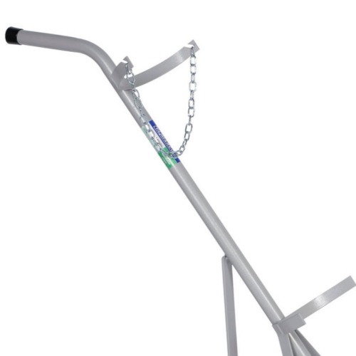 Carro para transporte de oxig�nio com apoio capacidade 01 cilindro