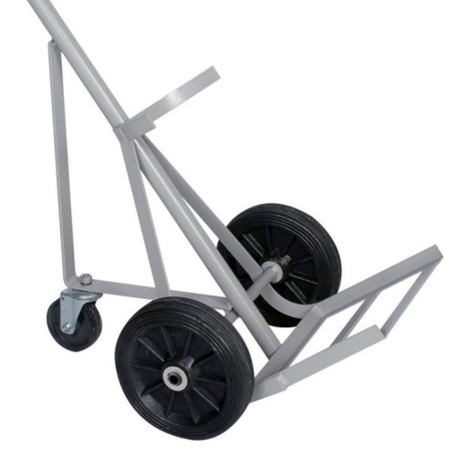 Carro para transporte de oxig�nio com apoio capacidade 01 cilindro