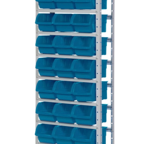 Estante met�lica com 27 gavetas n� 5 azul - EM27/5A