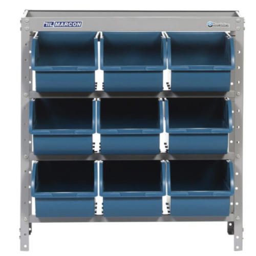 Estante metlica com 9 gavetas n 7 azul - EF9/7A