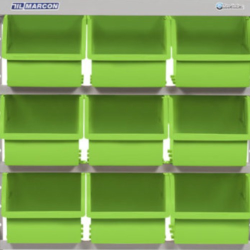 Estante metlica com 9 gavetas n 7 verde - EF9/7VD