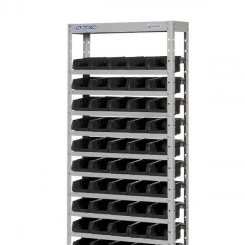 Estante metlica com 60 gavetas n 3 preta - EF60/3P