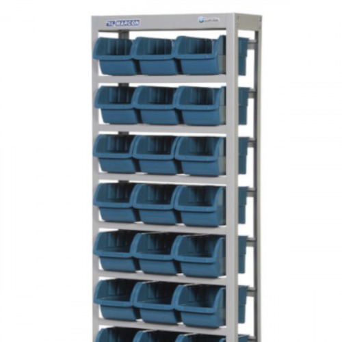 Estante metlica com 27 gavetas n 5 azul - EP27/5A