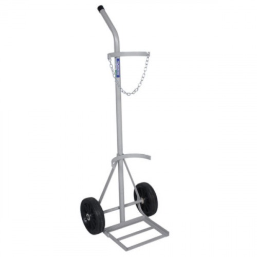 Carro para transporte de oxigênio com apoio capacidade para 1 cilindro Carro para transporte de oxigênio com apoio capacidade para 1 cilindro
