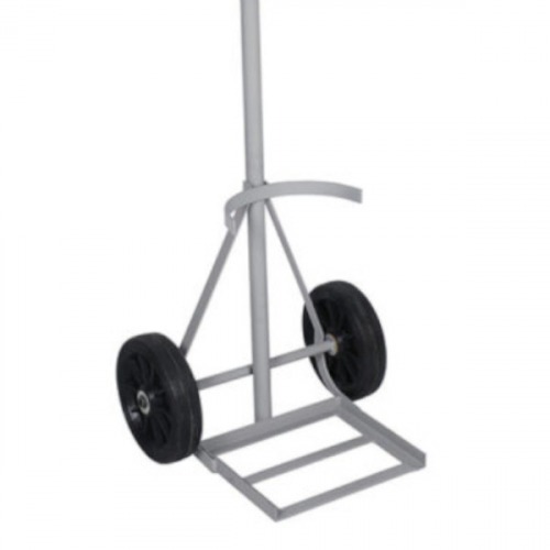 Carro para transporte de oxigênio com apoio capacidade para 1 cilindro Carro para transporte de oxigênio com apoio capacidade para 1 cilindro