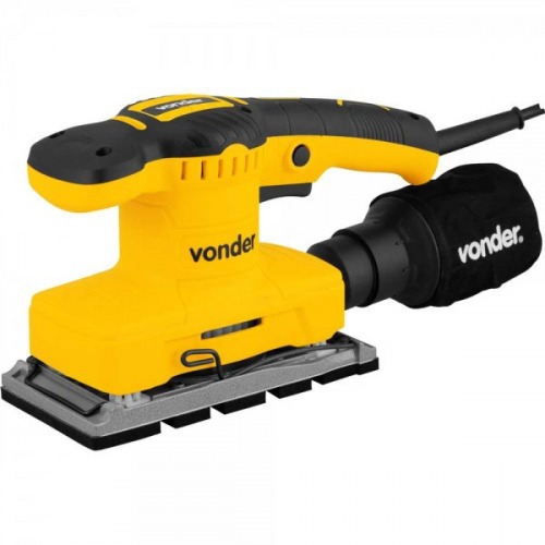 Lixadeira orbital 320W 93 x 185 mm com coletor de p e acessrios - LOV 320  110V