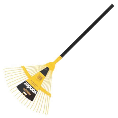 Vassoura para grama metlica fixa com cabo - VD 203