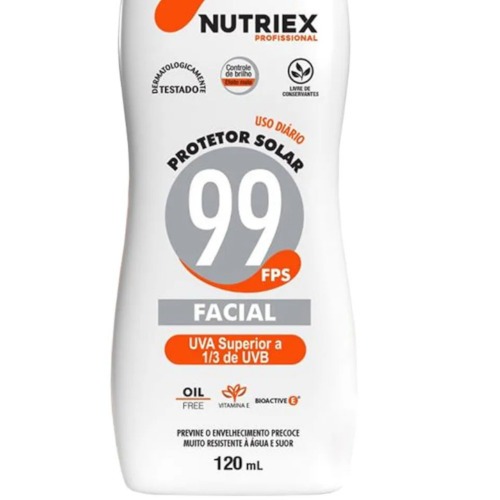 Protetor solar facial 120 ml FPS 99 - 9230293 Protetor solar facial 120 ml FPS 99 - 9230293