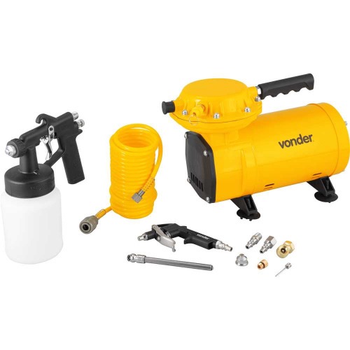 Compressor de ar direto 2,3 ps 1/2 hp com acessrios  110V/220V