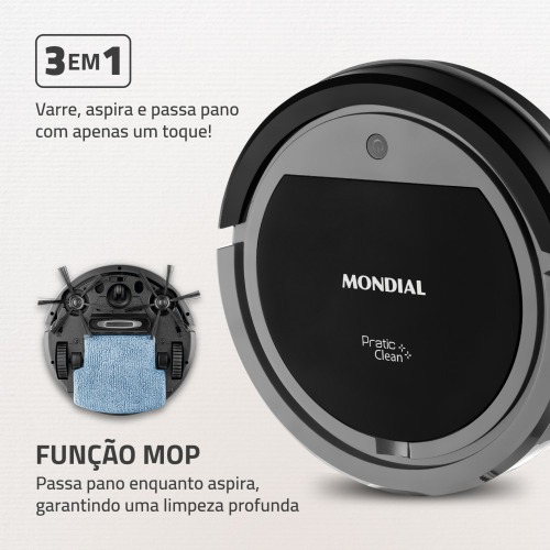 Rob aspirador de P Pratic Clean - RB-11  110V/220V