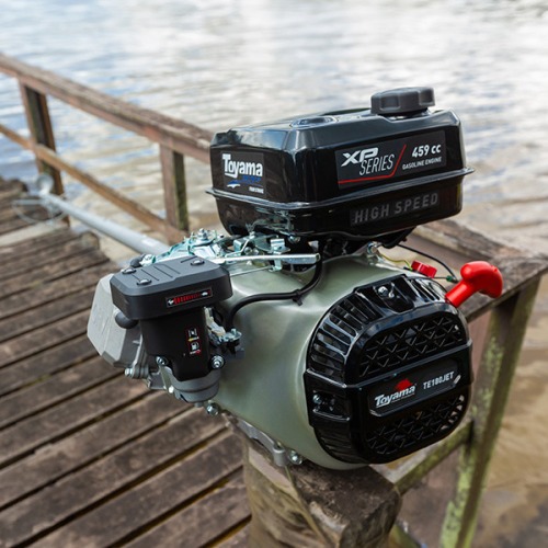 Motor a gasolina para rabetas 18 hp 459 cc 4T partida manual - TE180JET-HS-XP Motor a gasolina para rabetas 18 hp 459 cc 4T partida manual - TE180JET-HS-XP