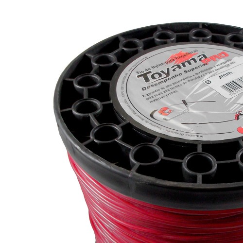 Fio de nylon redondo para roadeiras 3 mm x 280 metros - 1301-085