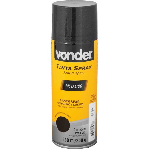 Tinta spray met�lico 350 ml