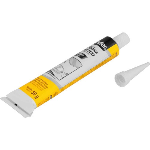 Silicone actico para vedao 50 gramas