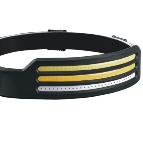 Lanterna de cabea recarregvel 3 LEDs COB 500 lmens - BOM-4008