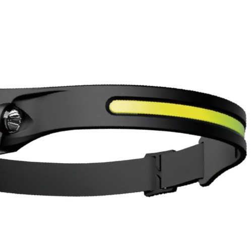 Lanterna de cabe�a LED COB Recarreg�vel 500 l�mens - BOM-4003