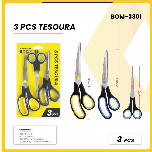 Jogo de tesouras 5.1/2 Jogo de tesouras 5.1/2