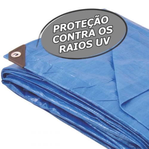 Lona reforçada de polietileno azul 16 m x 10 m - 61.34.161.000 Lona reforçada de polietileno azul 16 m x 10 m - 61.34.161.000