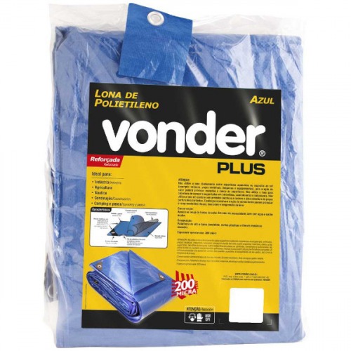 Lona reforçada de polietileno azul 16 m x 10 m - 61.34.161.000 Lona reforçada de polietileno azul 16 m x 10 m - 61.34.161.000