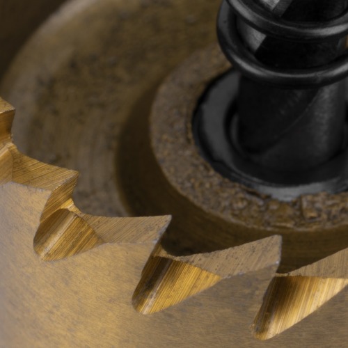 Serra copo para metal 32 mm revestimento em Nitreto de Titânio com suporte Serra copo para metal 32 mm revestimento em Nitreto de Titânio com suporte