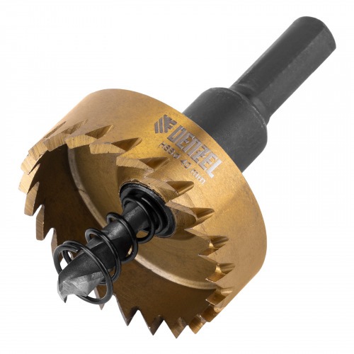 Serra copo para metal 40 mm revestimento em Nitreto de Titnio com suporte