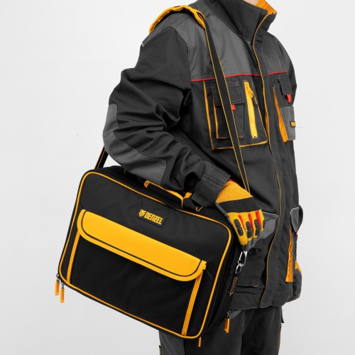 Bolsa de ferramentas 400 x 170 x 300 mm com 28 bolsos 