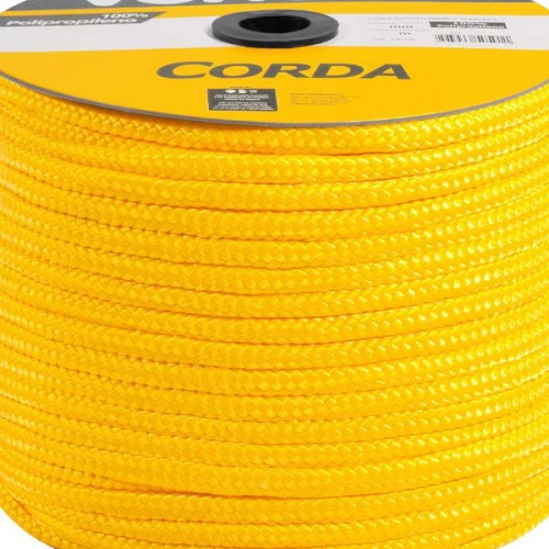 Corda multifilamento tranada 8 mm com rolo de 258 metros