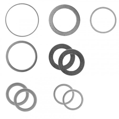 Jogo de anéis de redução para discos diamantados e discos de serras 12 peças Jogo de anéis de redução para discos diamantados e discos de serras 12 peças