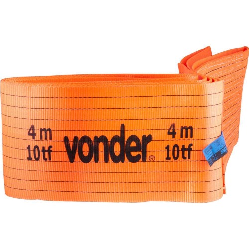 Cinta plana para elevação de carga 4 m 10T Cinta plana para elevação de carga 4 m 10T