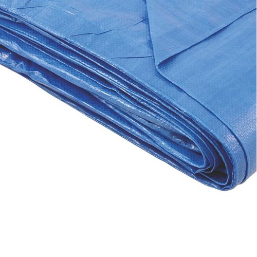 Lona refor�ada de polietileno azul 9 m x 4 m