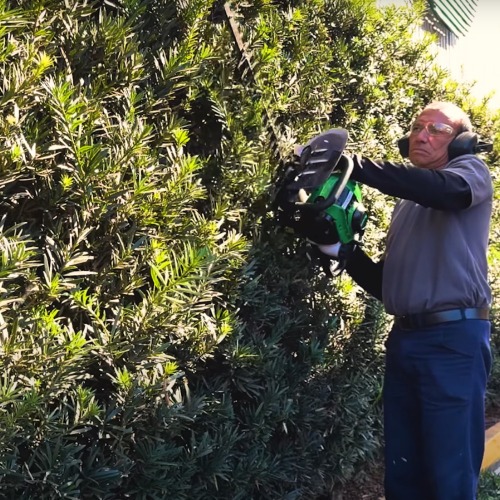 Aparador de cerca viva a gasolina 25,4 cc 1 hp lâmina 570 mm - HTX-6000 Aparador de cerca viva a gasolina 25,4 cc 1 hp lâmina 570 mm - HTX-6000