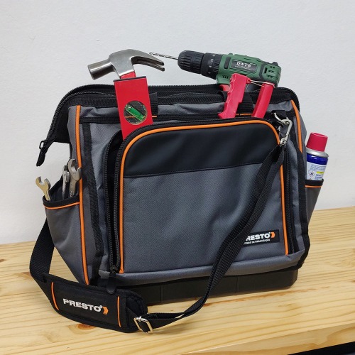 Bolsa para ferramentas 400 x 255 x 355 mm com 49 bolsos Bolsa para ferramentas 400 x 255 x 355 mm com 49 bolsos