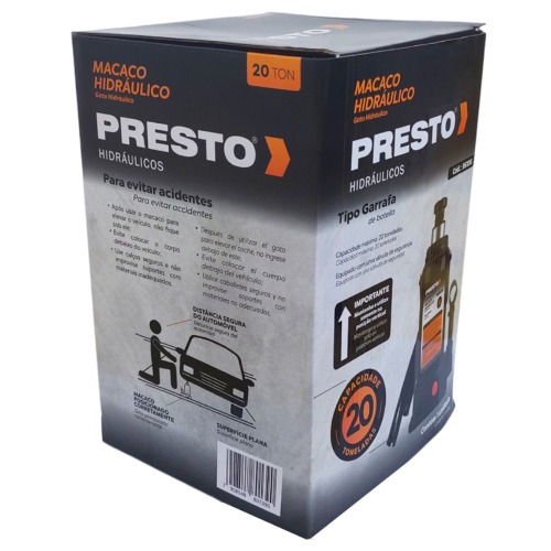 Macaco hidrulico tipo garrafa 20 toneladas - 96106