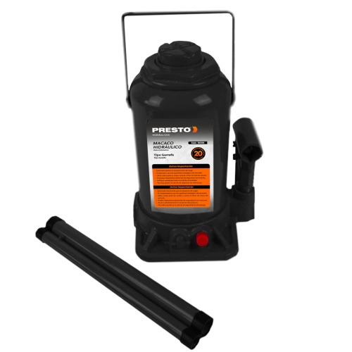 Macaco hidrulico tipo garrafa 20 toneladas - 96106