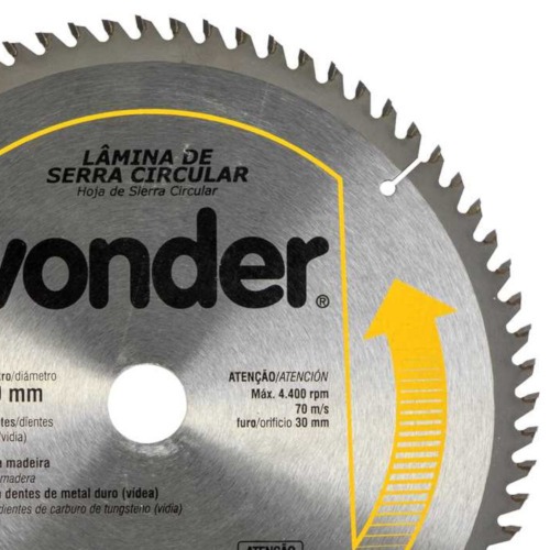 Disco de serra para madeira 300 x 30 mm 72 dentes Disco de serra para madeira 300 x 30 mm 72 dentes