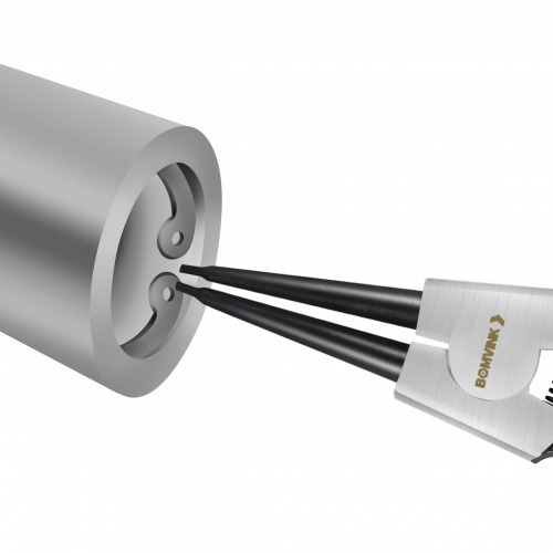 Alicate para an�is externo bico reto 7