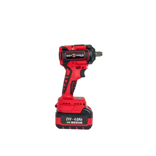 Chave de impacto a bateria 21V 4Ah 1/2 Chave de impacto a bateria 21V 4Ah 1/2