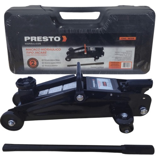 Macaco hidráulico tipo jacaré 2 toneladas - 96109 Macaco hidráulico tipo jacaré 2 toneladas - 96109