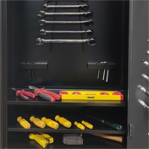 Armrio de parede para ferramentas com 2 prateleira - 90009